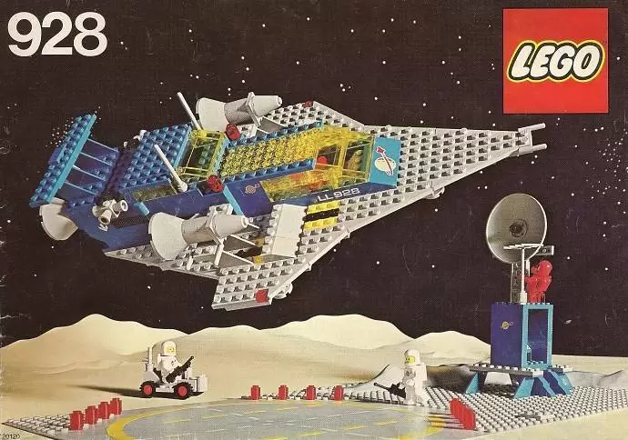LEGO Space - Space Cruiser And Moonbase