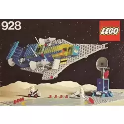 Space Cruiser And Moonbase