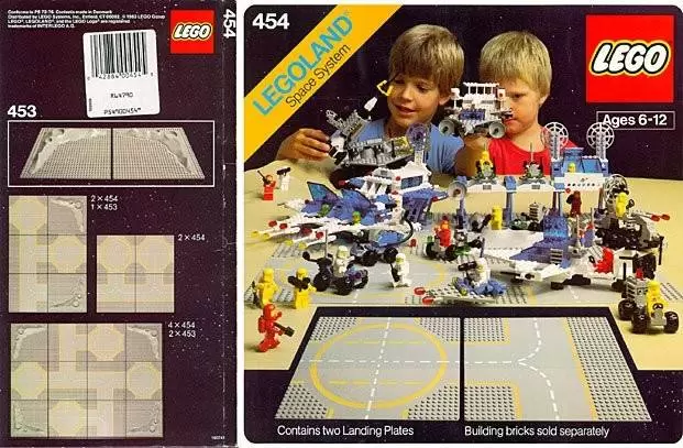 LEGO Space - Two Lunar Landing Plates