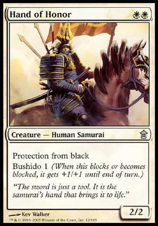 Libérateurs de Kamigawa - Main d\'honneur