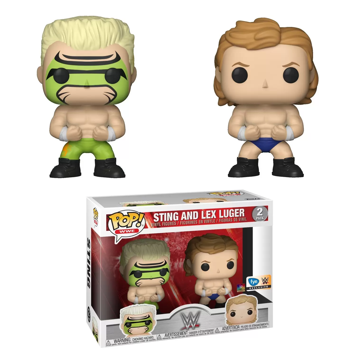 POP! Catcheurs WWE - WWE - Sting and Lex Luger 2 Pack
