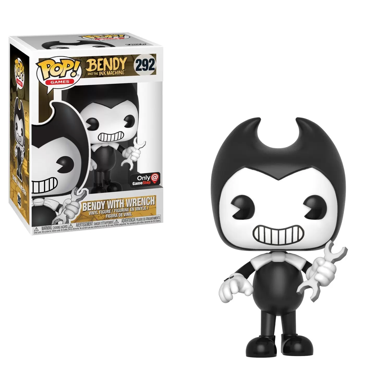POP! Games - Bendy and The Ink Machine - Bendy with Wrench