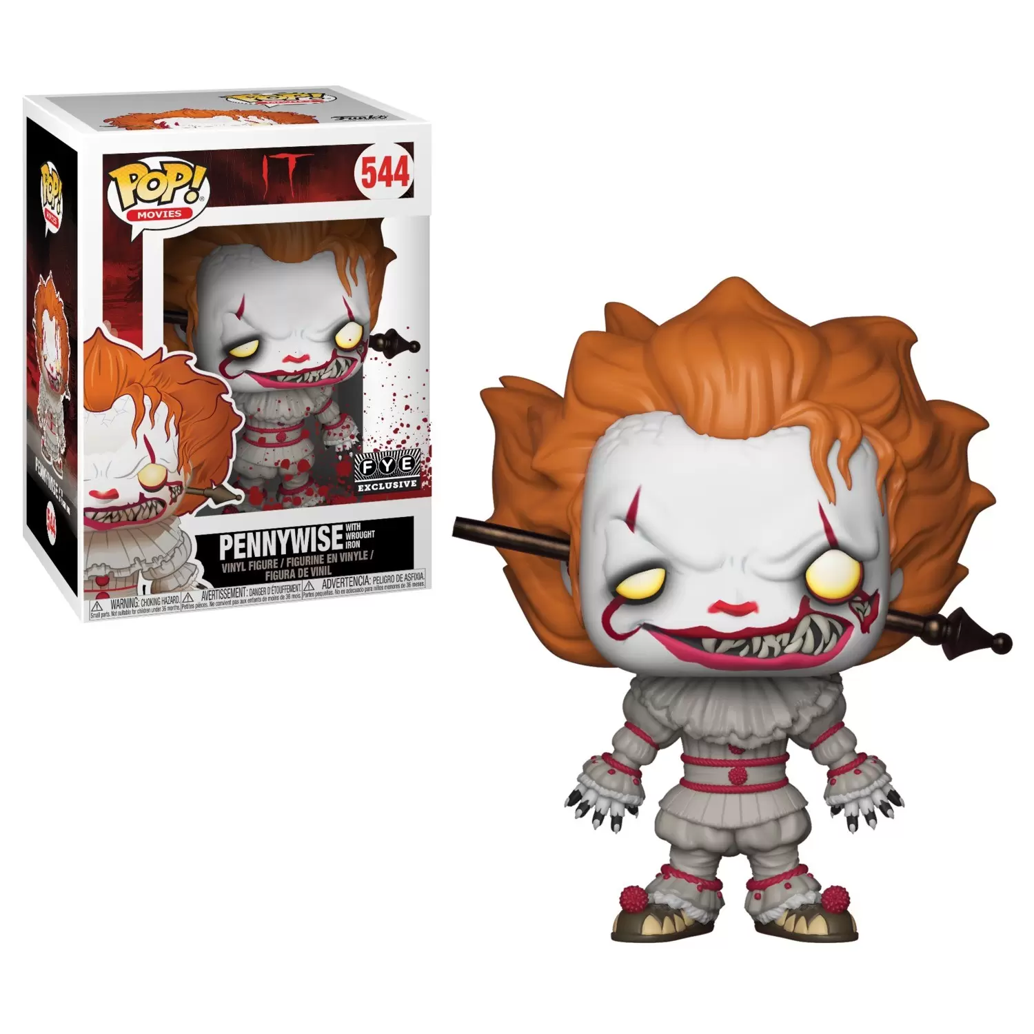 POP! Movies - It - Pennywise with Wrought Iron