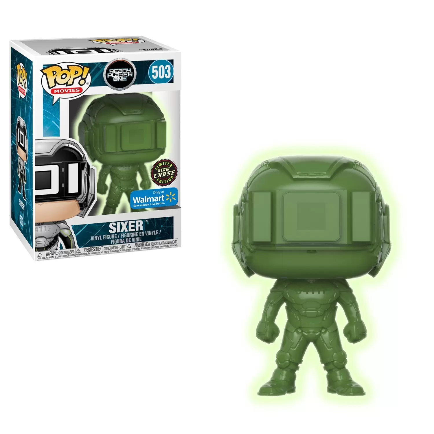 POP! Movies - Ready Player One - Sixer Jade Chase GITD