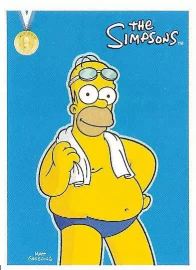 Team Simpsons  (Lu) - Homer Natation