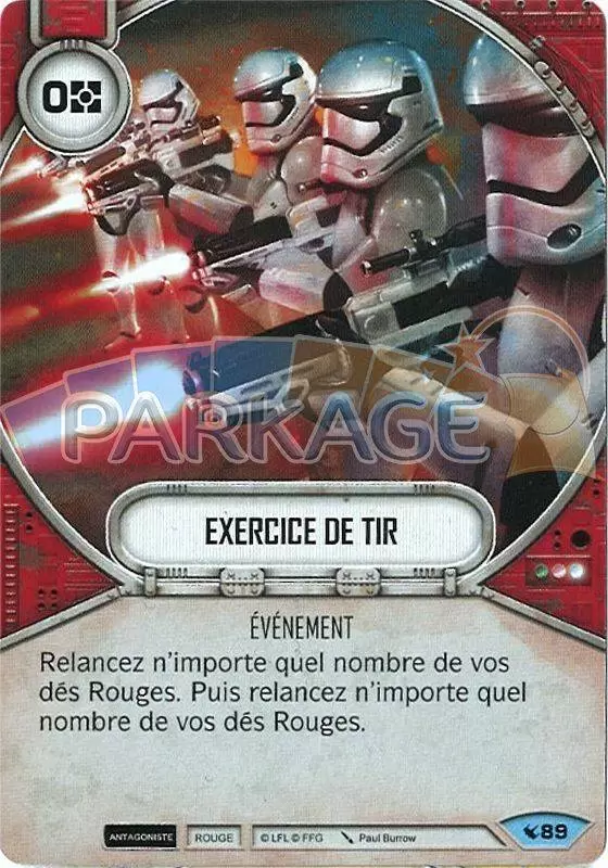 Héritages - Exercice de tir
