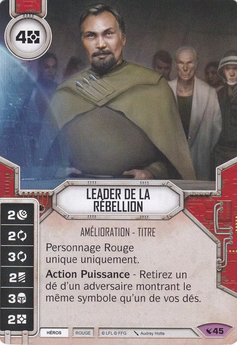 Héritages - Leader de le Rébellion
