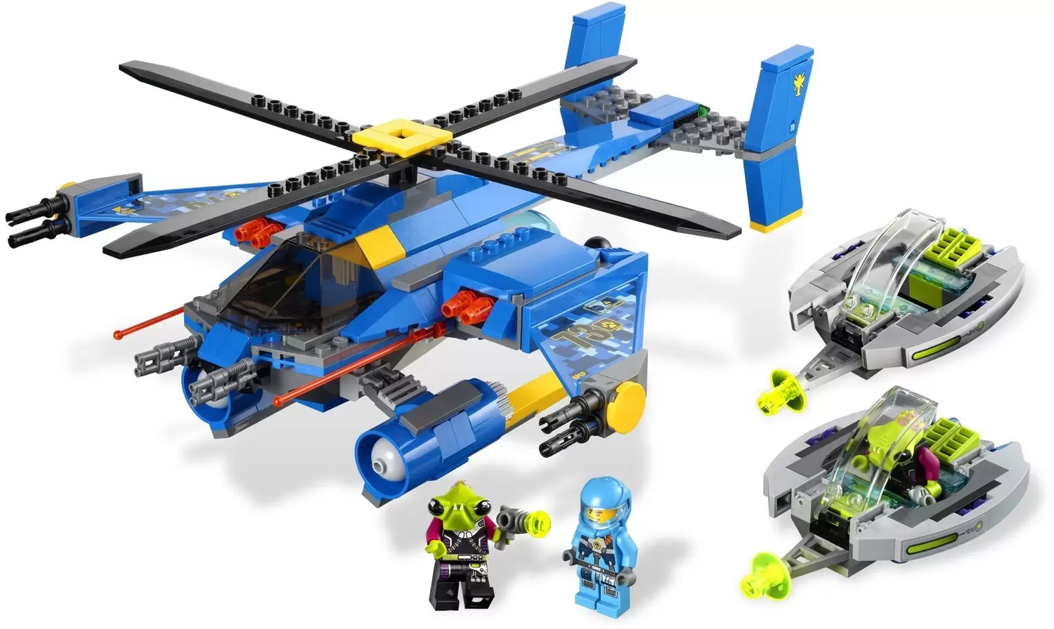 LEGO Alien Conquest - Jet-Copter Encounter