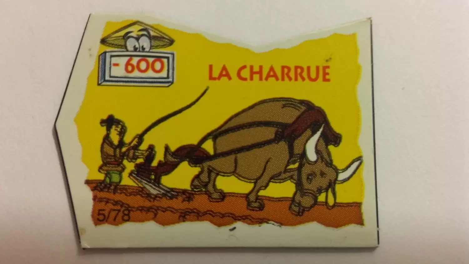 Magnets Le Gaulois - Il était une fois Les Découvreurs - La Charrue