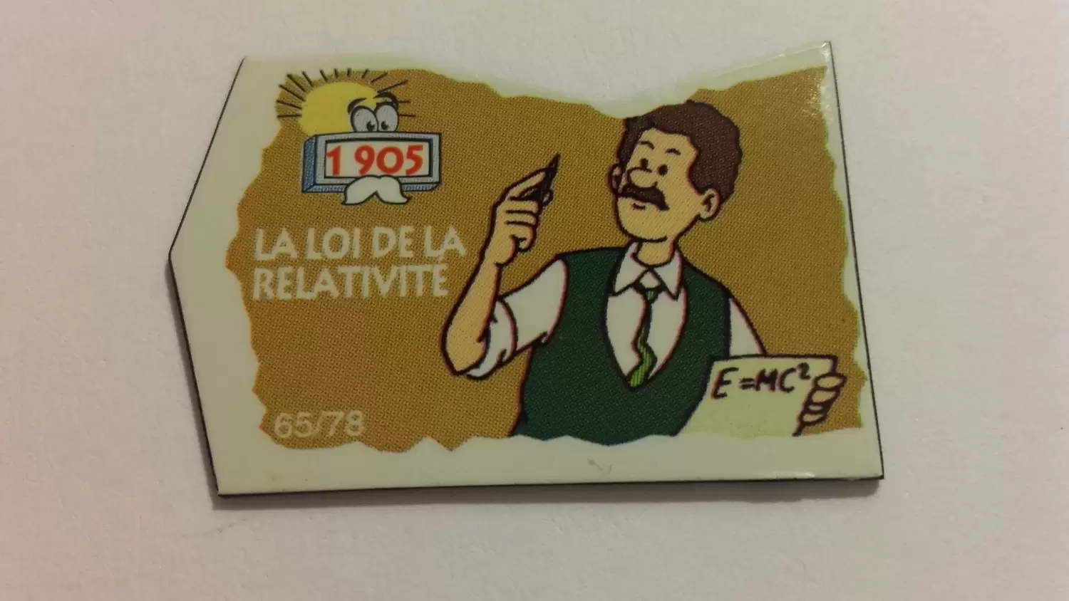 Magnets Le Gaulois - Il était une fois Les Découvreurs - La Loi de la Relativité
