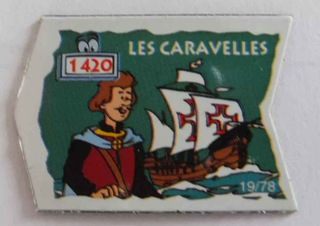 Magnets Le Gaulois - Il était une fois Les Découvreurs - Les Caravelles