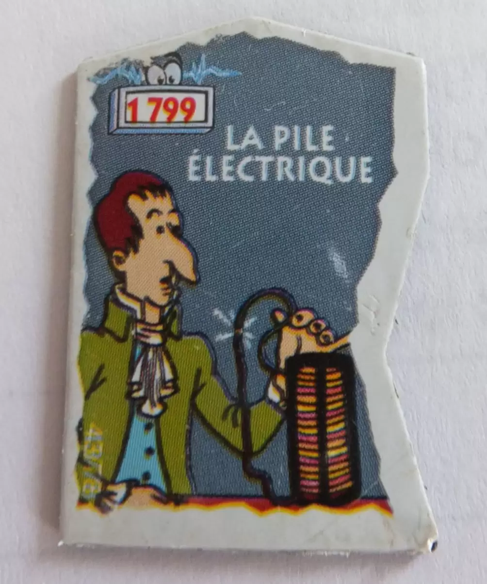 Magnets Le Gaulois - Il était une fois Les Découvreurs - La Pile Electrique