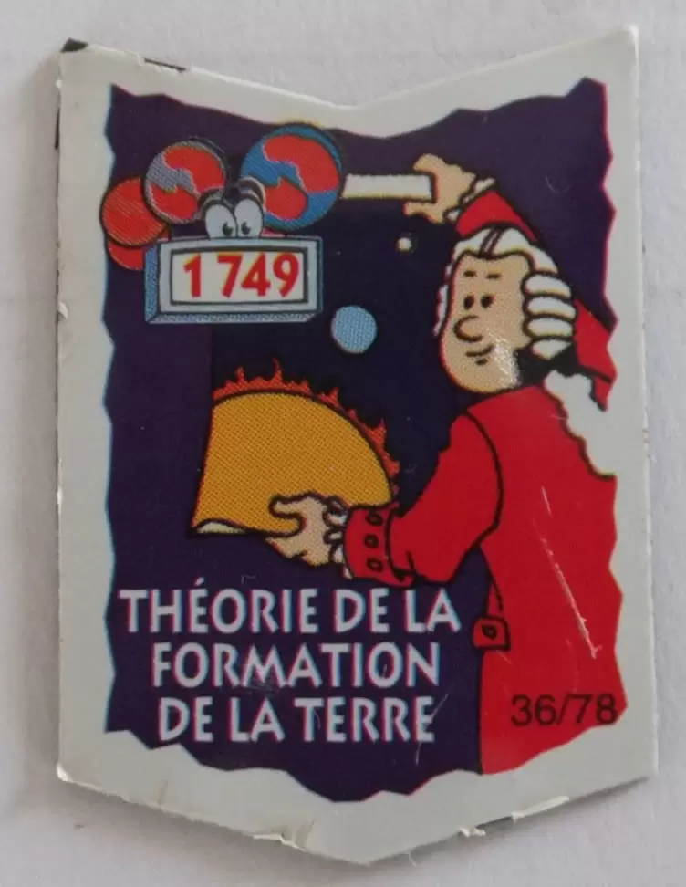 Magnets Le Gaulois - Il était une fois Les Découvreurs - Théorie de la Formation de la Terre