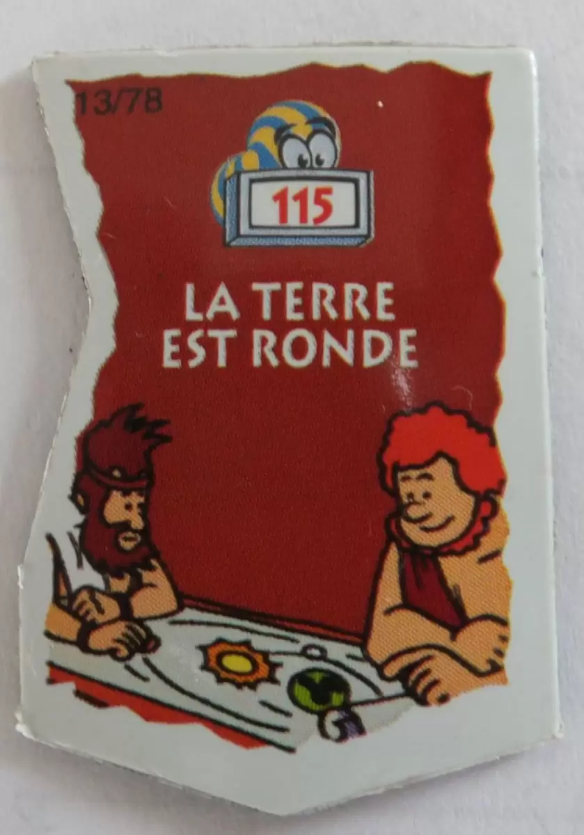 Magnets Le Gaulois - Il était une fois Les Découvreurs - La Terre est Ronde