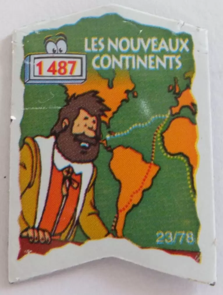 Magnets Le Gaulois - Il était une fois Les Découvreurs - Les Nouveaux Continents