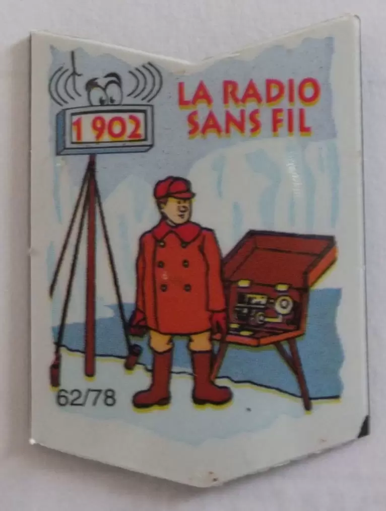 Magnets Le Gaulois - Il était une fois Les Découvreurs - La Radio sans Fil