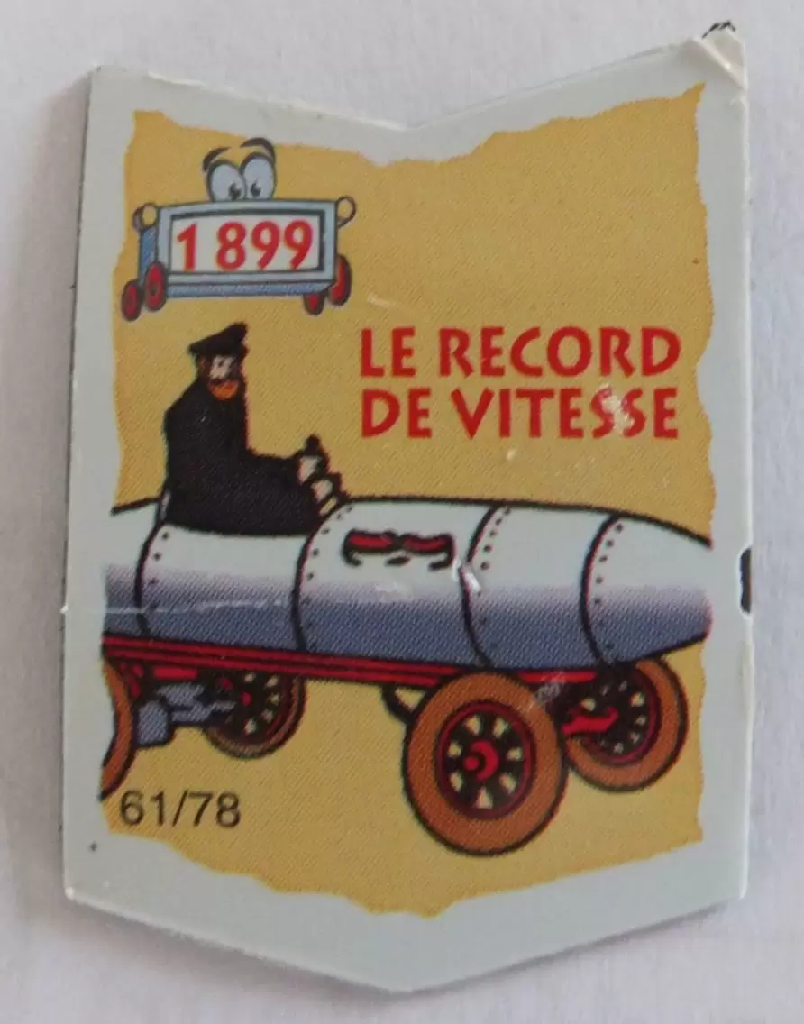 Magnets Le Gaulois - Il était une fois Les Découvreurs - Le Record de Vitesse