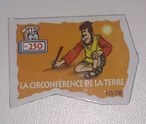 Magnets Le Gaulois - Il était une fois Les Découvreurs - La Circonférence de la terre