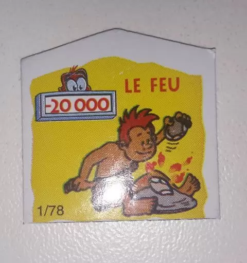 Magnets Le Gaulois - Il était une fois Les Découvreurs - Le Feu
