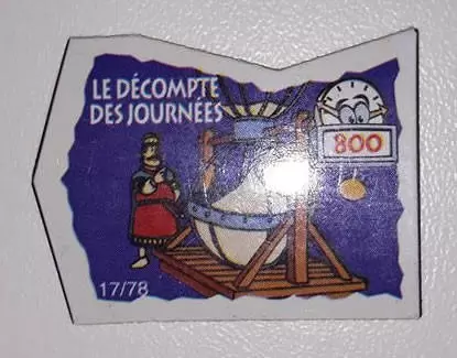 Magnets Le Gaulois - Il était une fois Les Découvreurs - Le Décompte des Journées