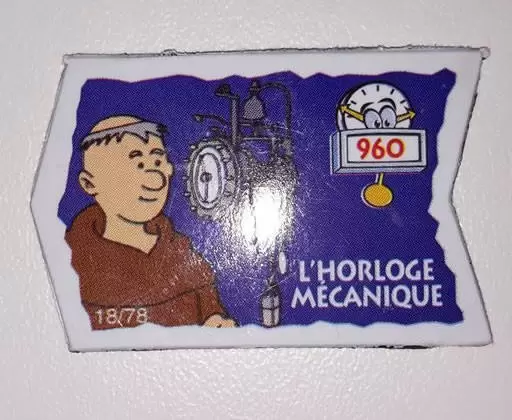 Magnets Le Gaulois - Il était une fois Les Découvreurs - L\'Horloge Mécanique