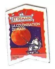 Magnets Le Gaulois - Il était une fois Les Découvreurs - La Colonisation de Mars