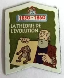 Magnets Le Gaulois - Il était une fois Les Découvreurs - La Théorie de l\'Evolution