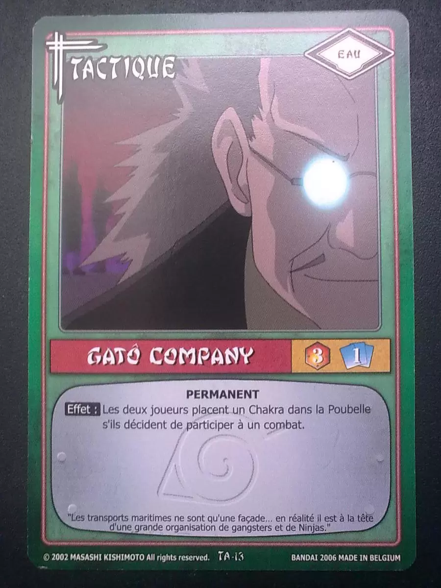 Cartes Naruto Série 01 - Gato Compagny