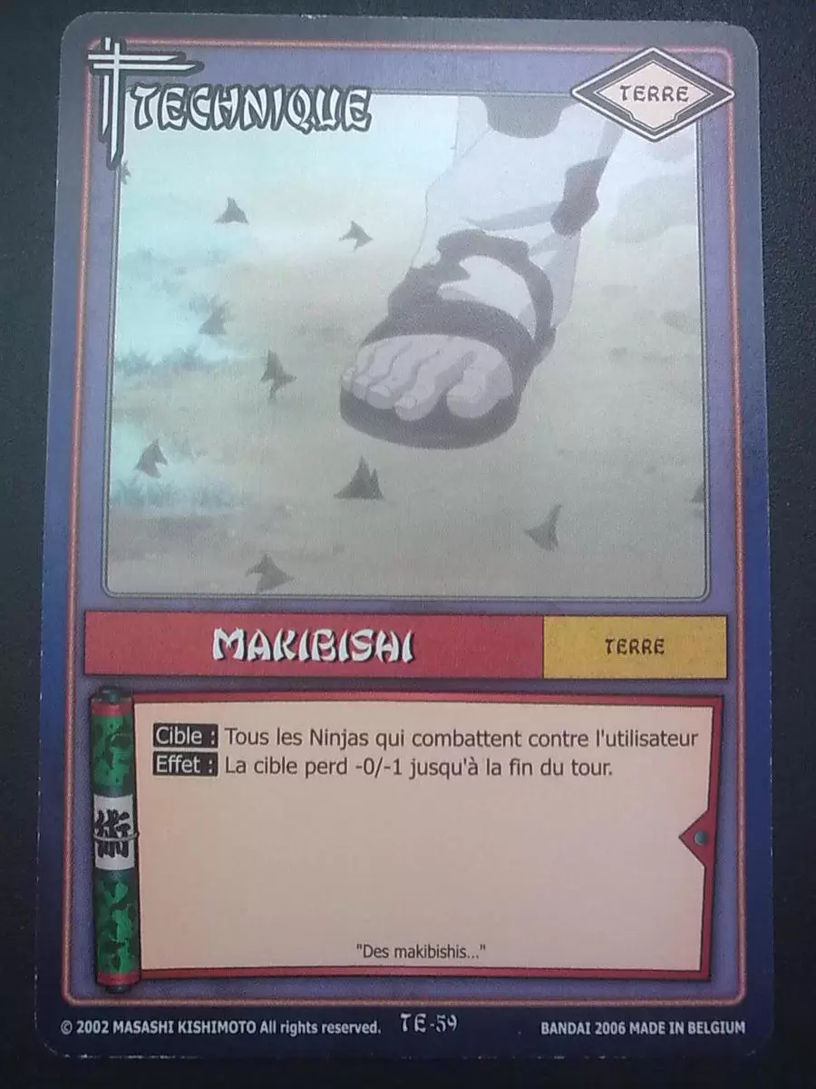 Cartes Naruto Série 01 - Makibishi