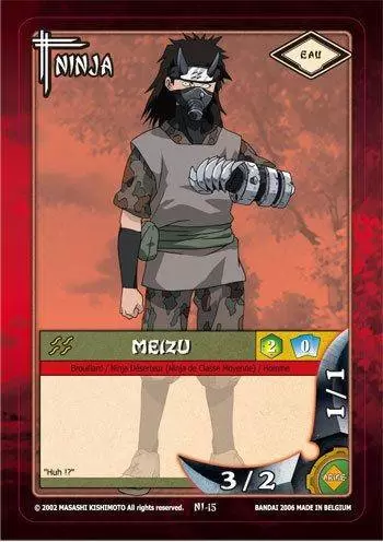 Cartes Naruto Série 01 - Meizu
