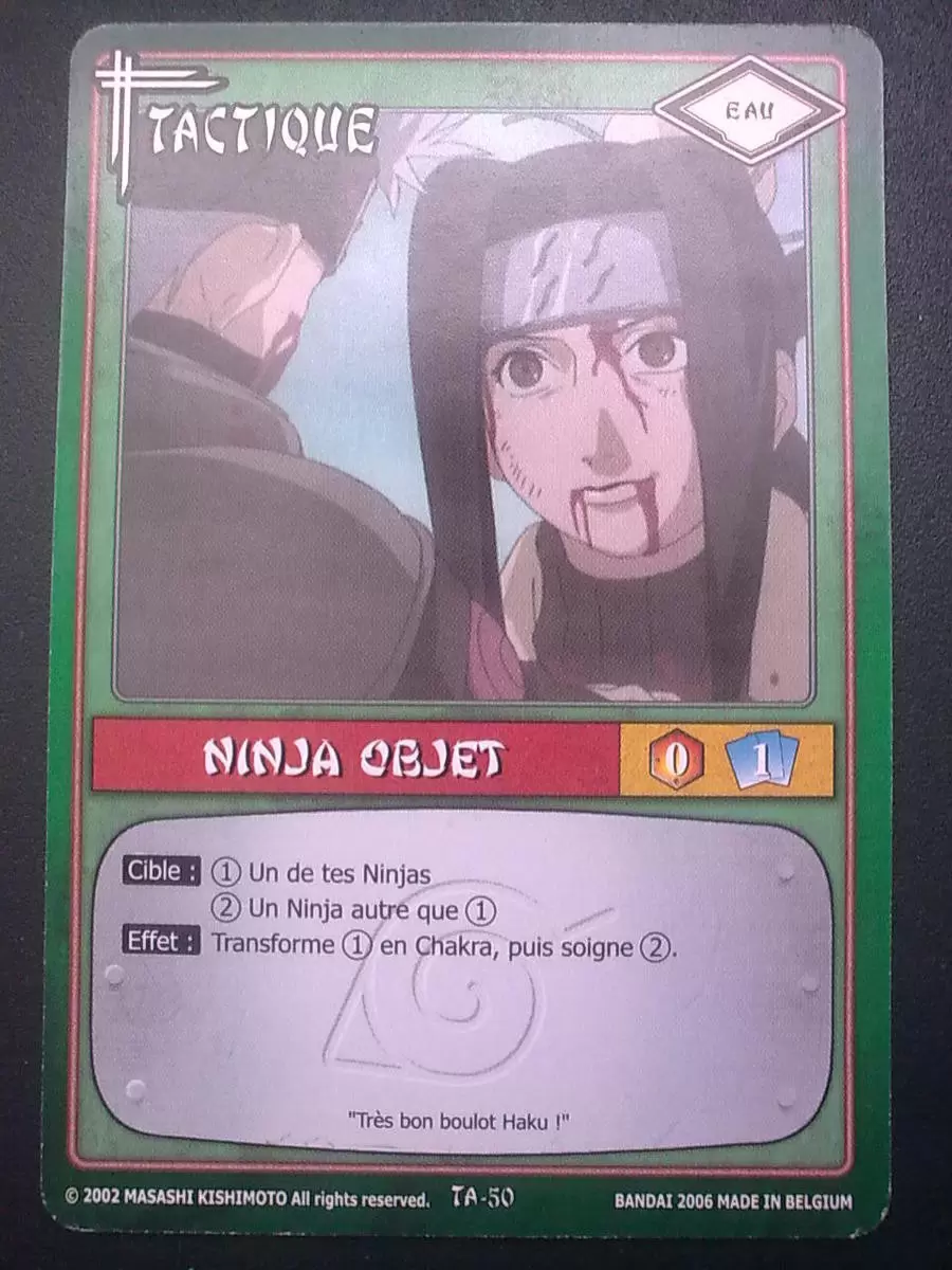 Cartes Naruto Série 01 - Ninja objet