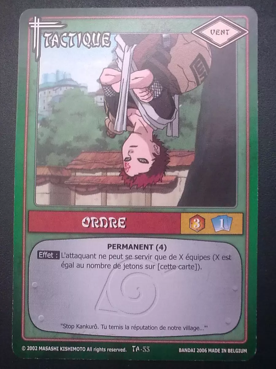 Cartes Naruto Série 01 - Ordre