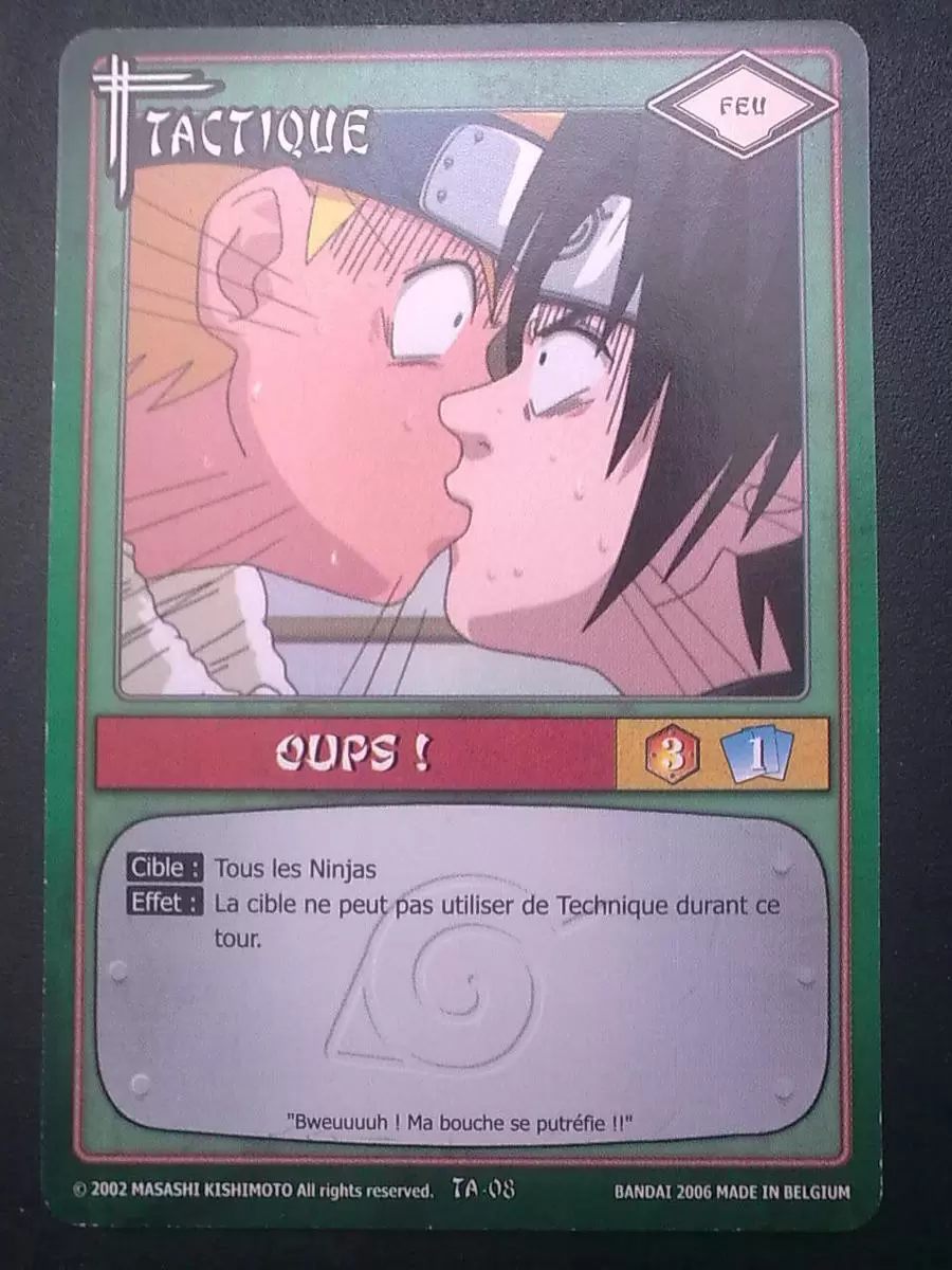 Cartes Naruto Série 01 - Oups !