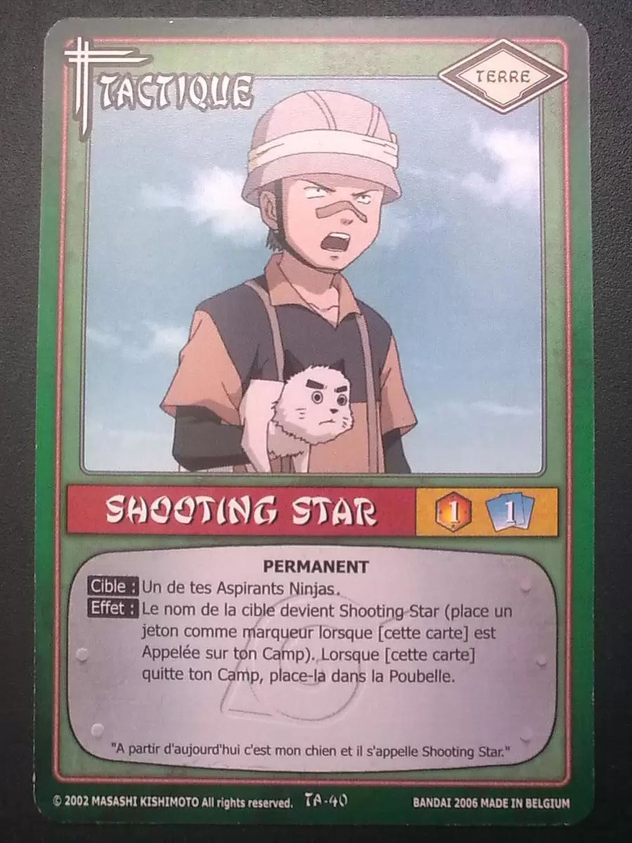 Cartes Naruto Série 01 - Shooting Star