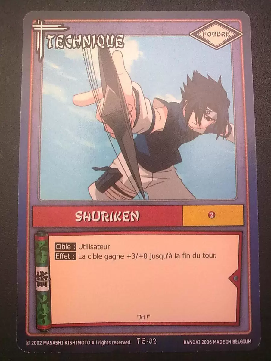 Cartes Naruto Série 01 - Shuriken