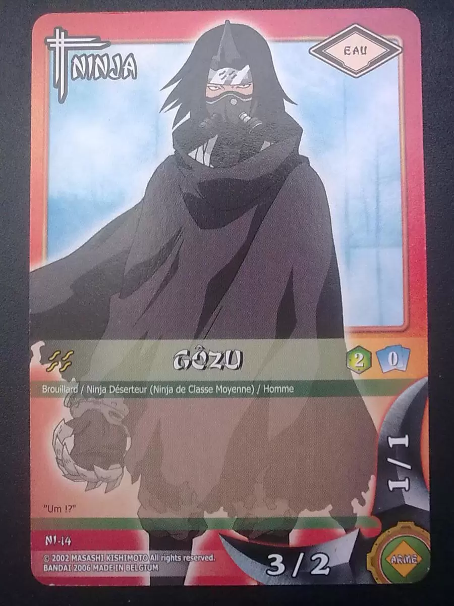 Cartes Naruto Série 02 - Gôzu