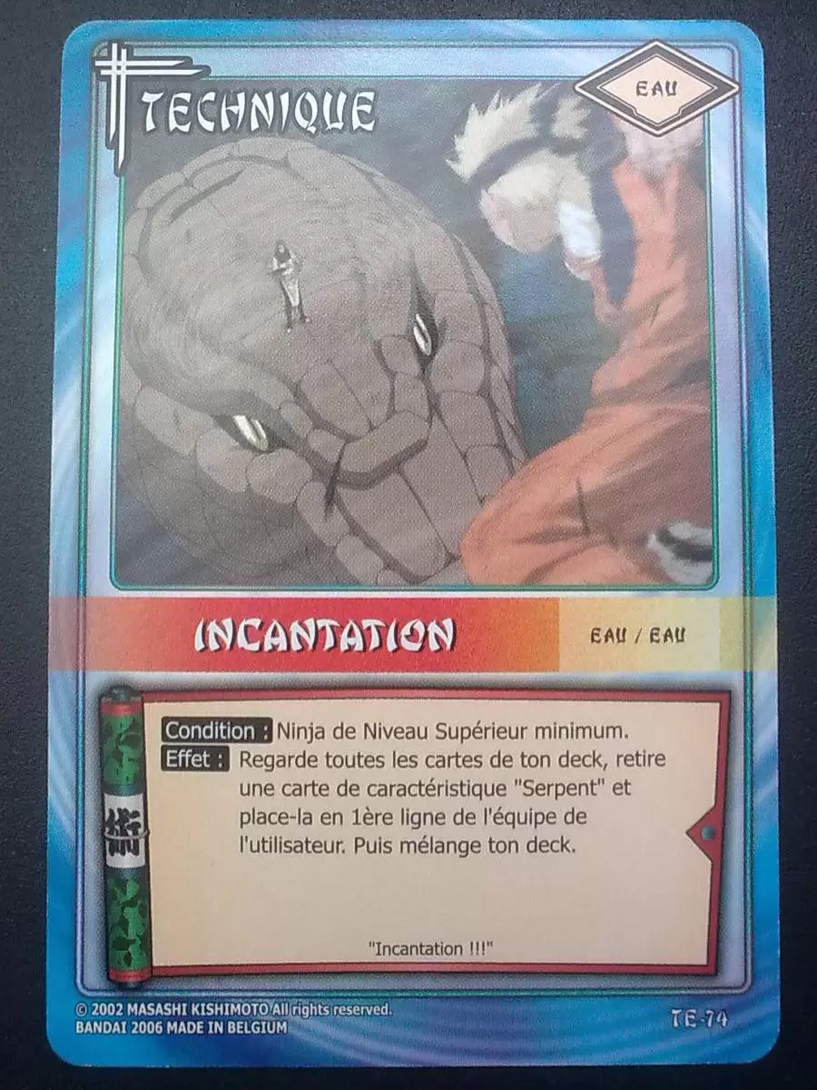 Cartes Naruto Série 02 - Invocation