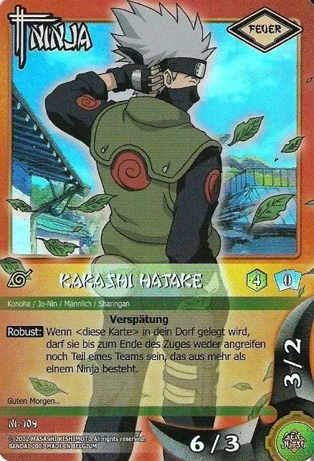Cartes Naruto Série 02 - Kakashi Hatake