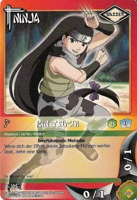 Cartes Naruto Série 02 - Kin Tsuchi