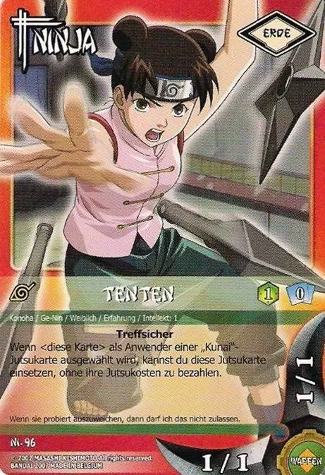 Cartes Naruto Série 02 - Tenten