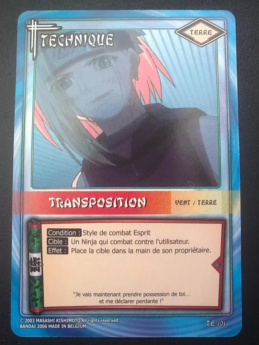 Cartes Naruto Série 02 - Transposition