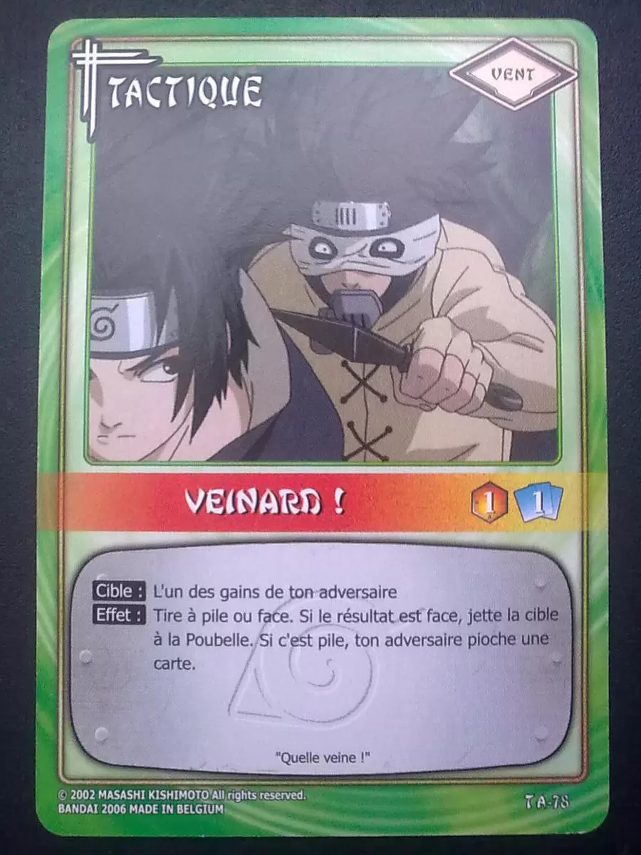 Cartes Naruto Série 02 - Veinard !