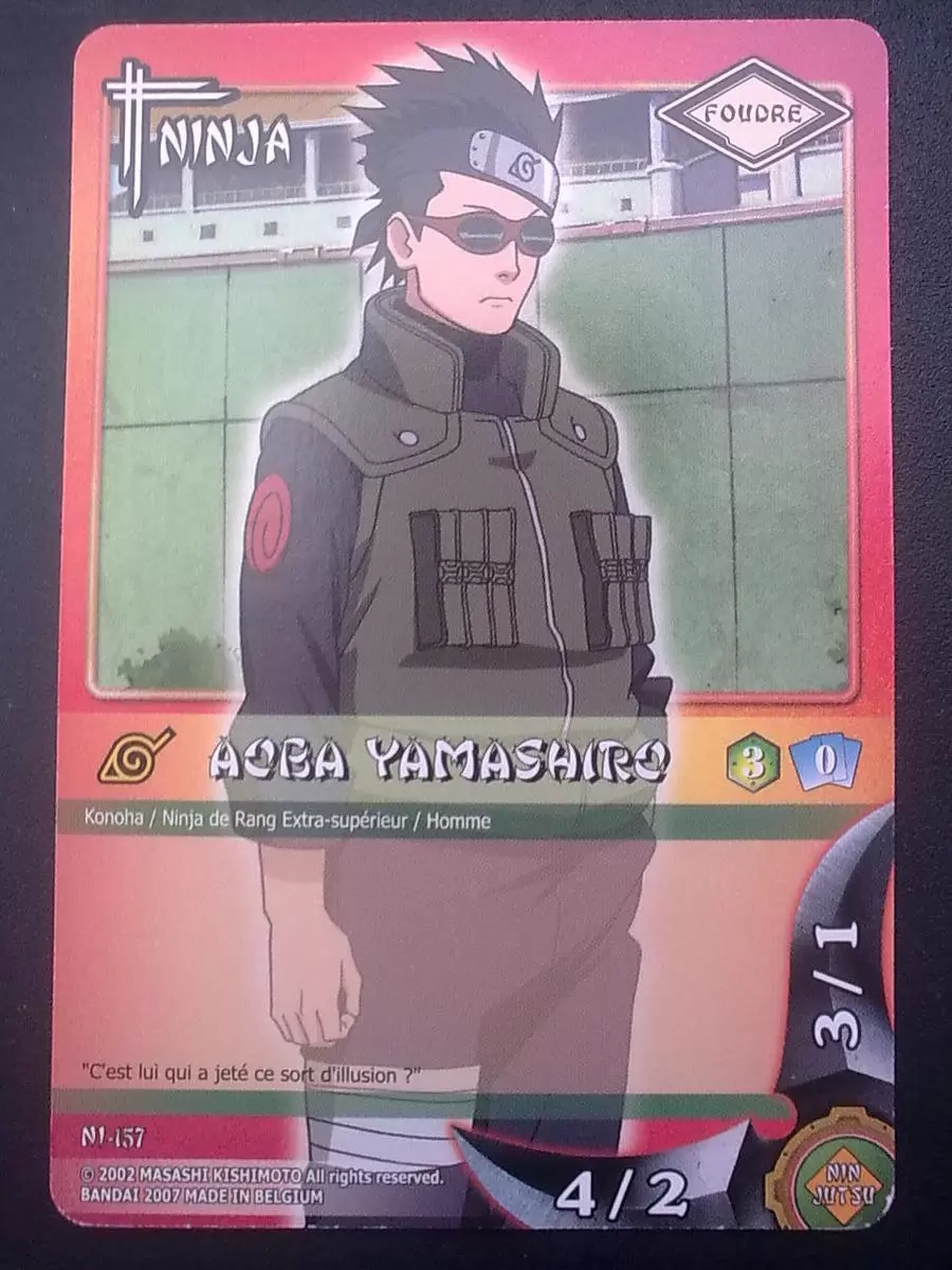 Cartes Naruto Série 03 - Puissances Cachées - Aoba Yamashiro
