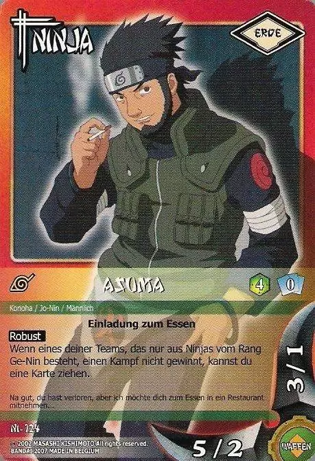 Cartes Naruto Série 03 - Puissances Cachées - Asuma Sarutobi