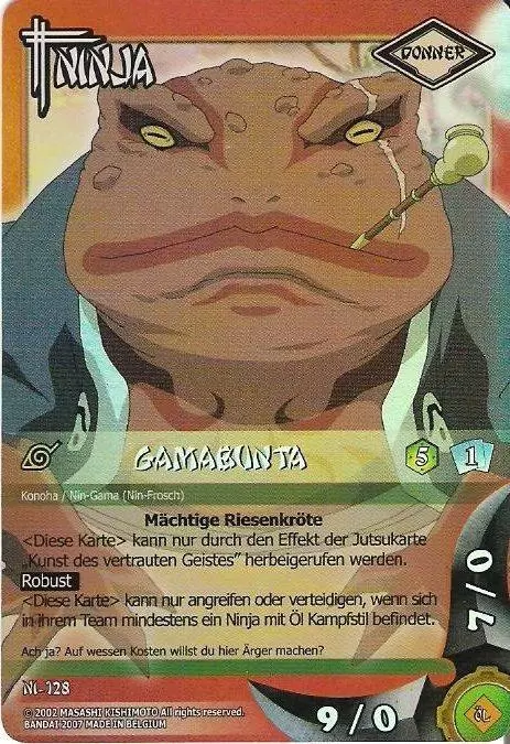 Cartes Naruto Série 03 - Puissances Cachées - Gama Bunta