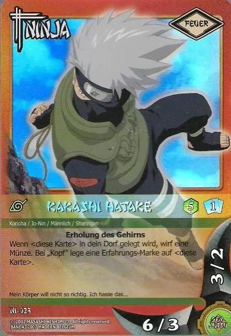Cartes Naruto Série 03 - Puissances Cachées - Kakashi Hatake