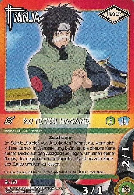 Cartes Naruto Série 03 - Puissances Cachées - Kotetsu Hagane