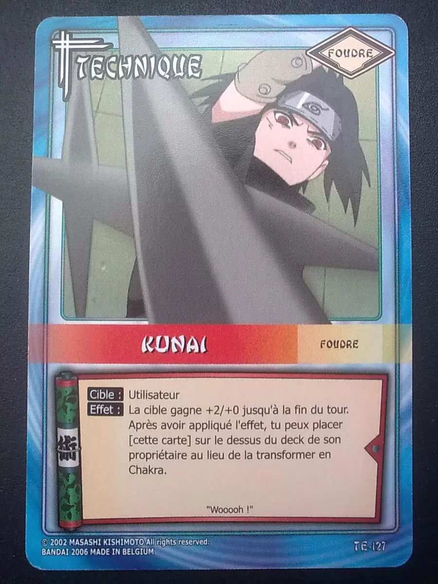 Cartes Naruto Série 03 - Kunai
