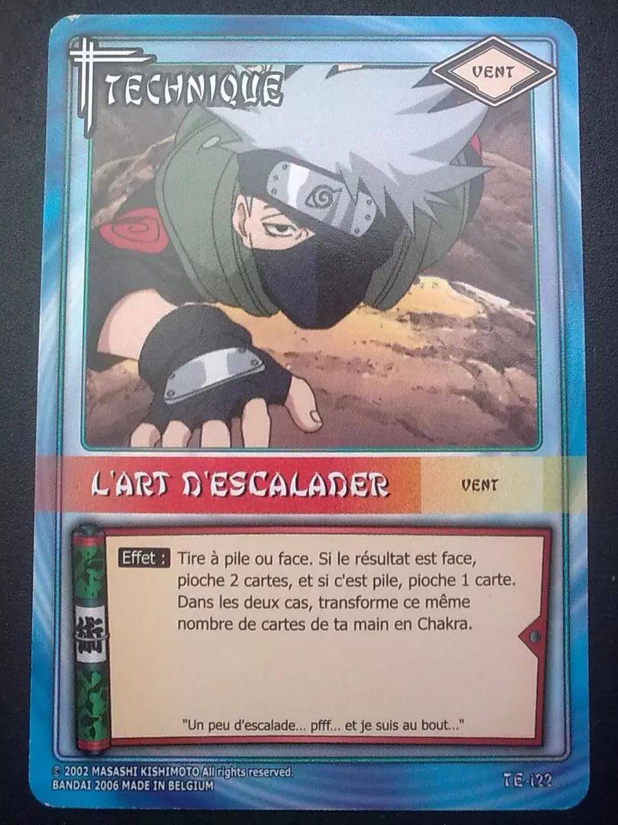 Cartes Naruto Série 03 - L\'art D\'escalader