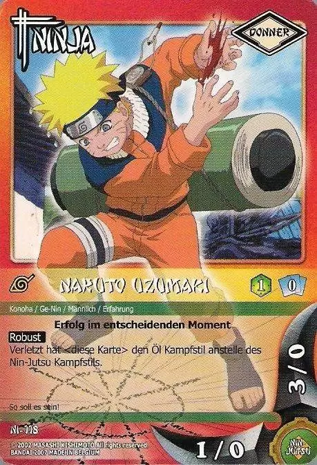Cartes Naruto Série 03 - Puissances Cachées - Naruto Uzumaki